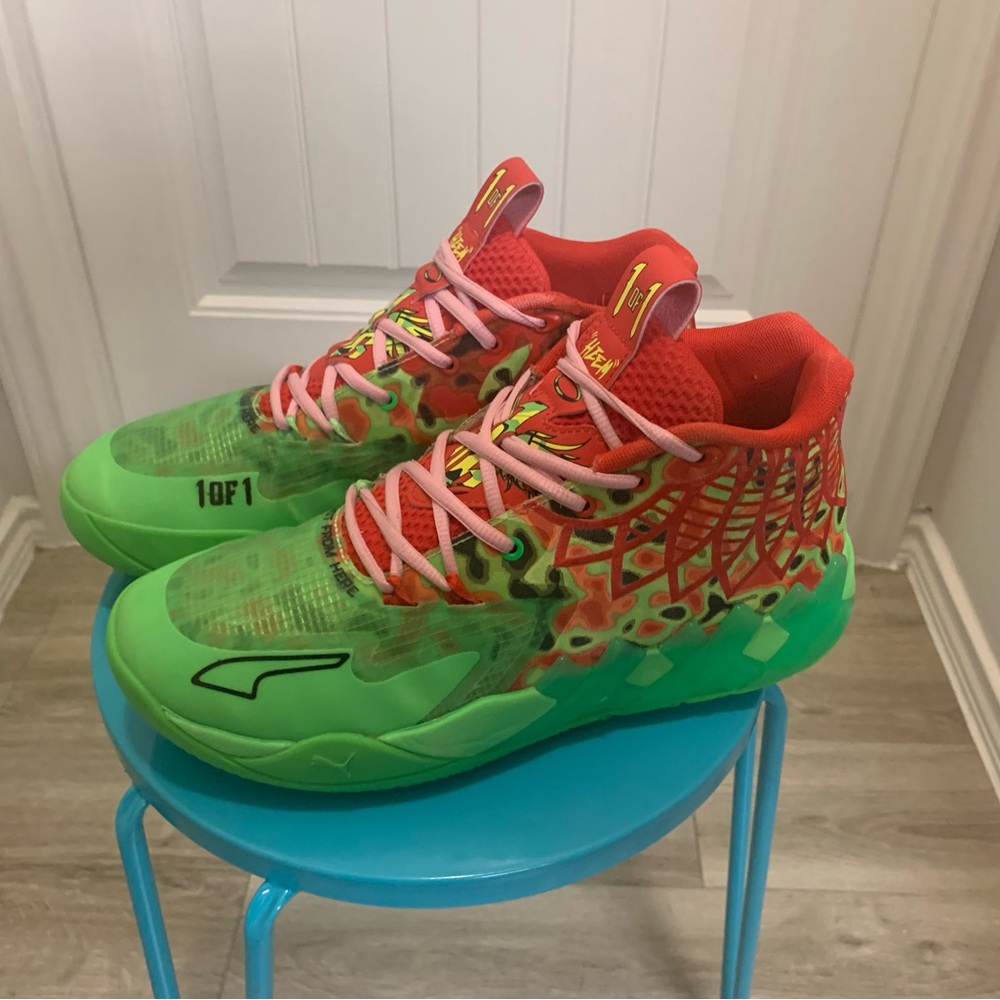 Gently Pre-Owned-Puma Men’s LaMelo Ball MB.01 ‘Thermal’ Basketball Shoes
